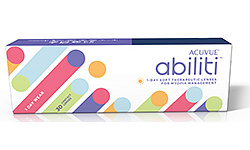 Новинка: контактные линзы для контроля миопии у детей ACUVUE® Abiliti 1-Day Новинка: контактные линзы для контроля миопии у детей ACUVUE® Abiliti 1-Day